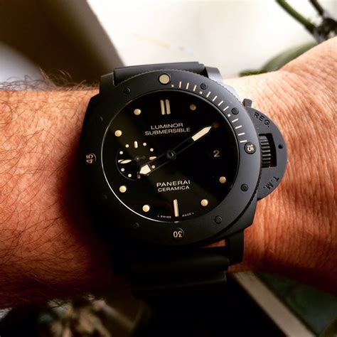 panerai pam 508 submersible ceramica|pam 508 manual.